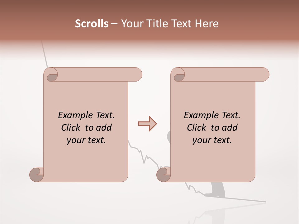 Sign Shape Concept PowerPoint Template