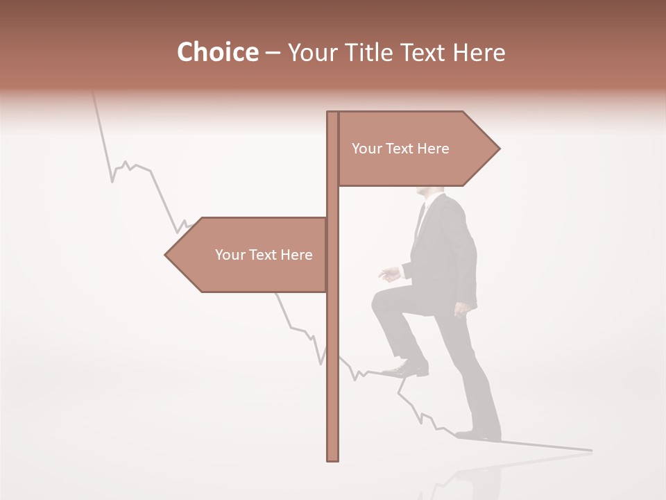 Sign Shape Concept PowerPoint Template
