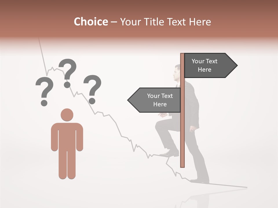 Sign Shape Concept PowerPoint Template