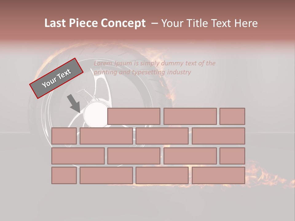 Top Fuel Motion Smoke PowerPoint Template