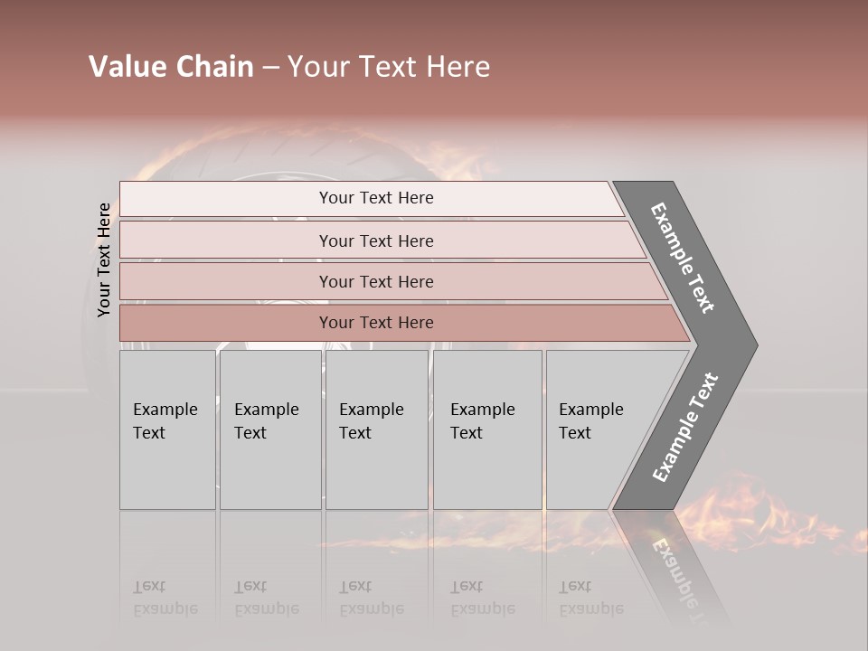 Top Fuel Motion Smoke PowerPoint Template