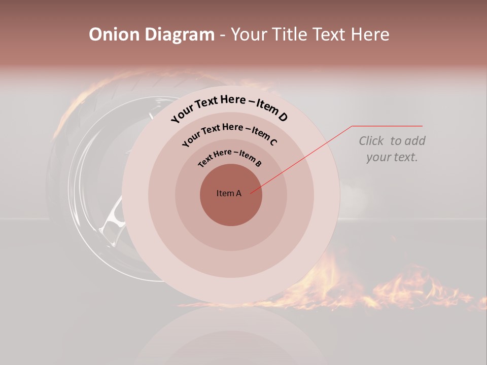 Top Fuel Motion Smoke PowerPoint Template