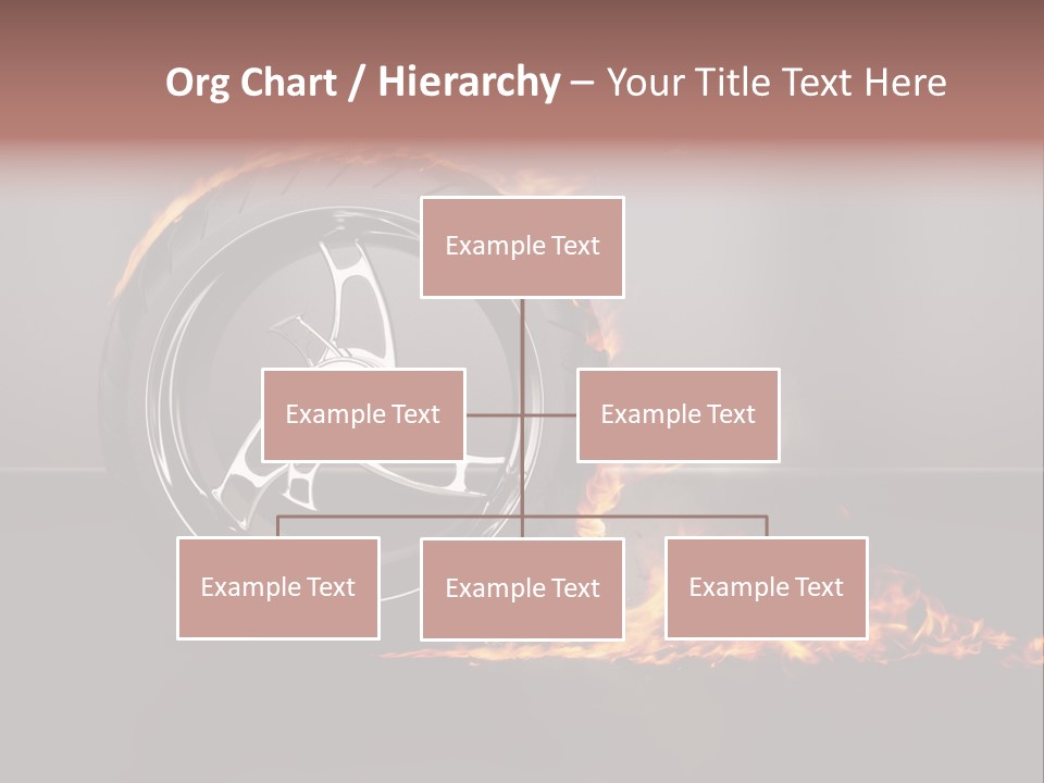 Top Fuel Motion Smoke PowerPoint Template