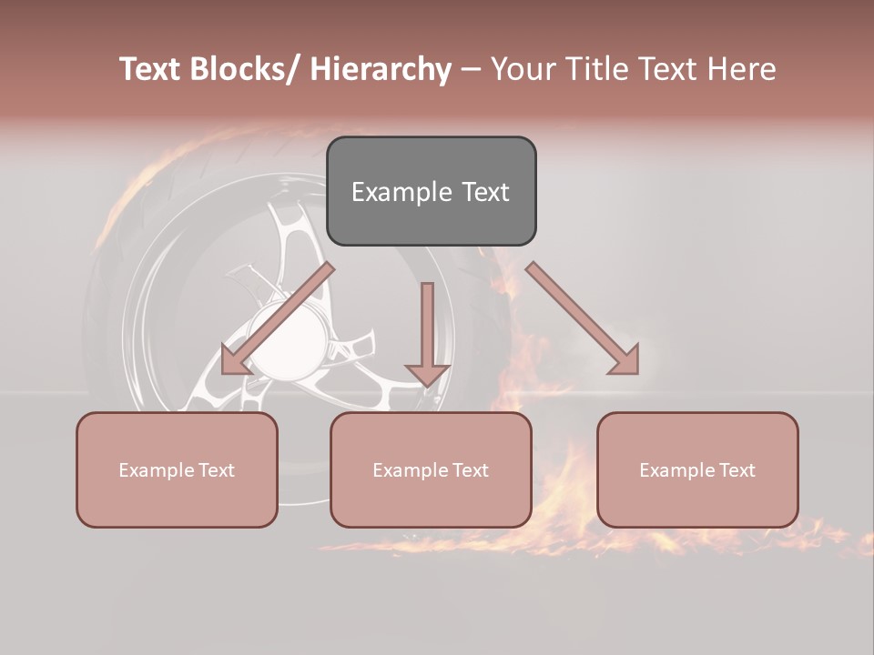 Top Fuel Motion Smoke PowerPoint Template