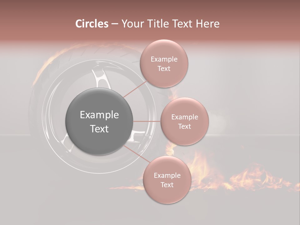 Top Fuel Motion Smoke PowerPoint Template