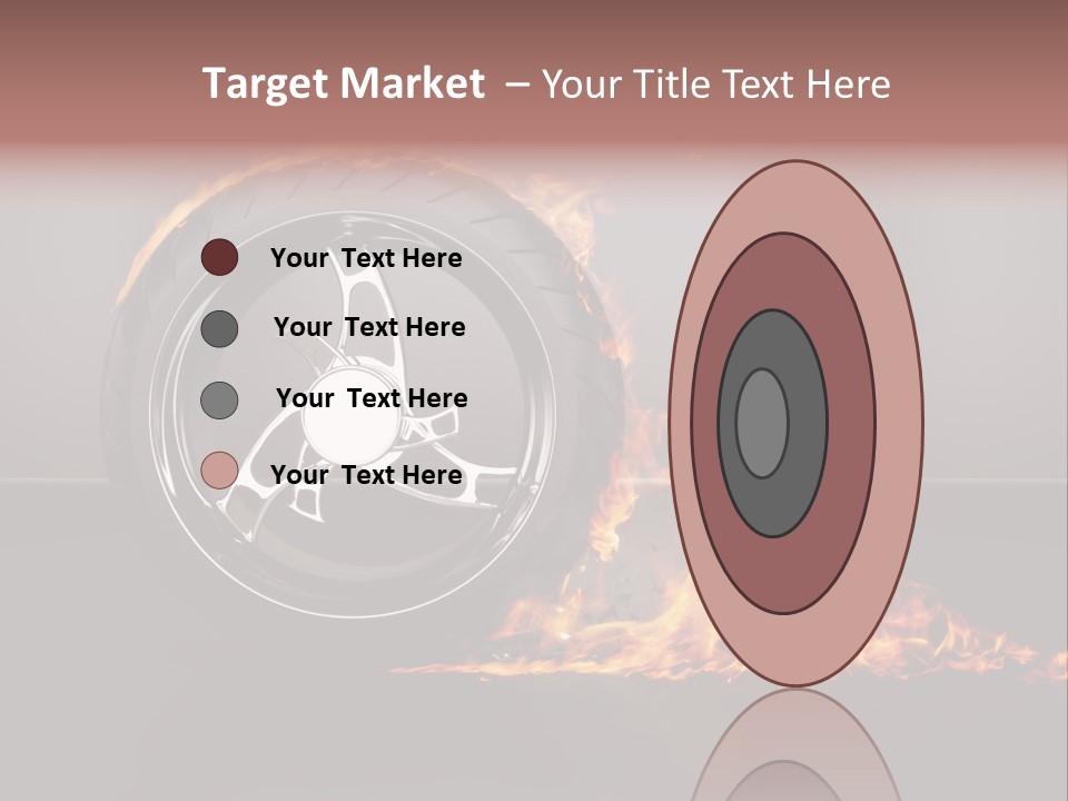 Top Fuel Motion Smoke PowerPoint Template