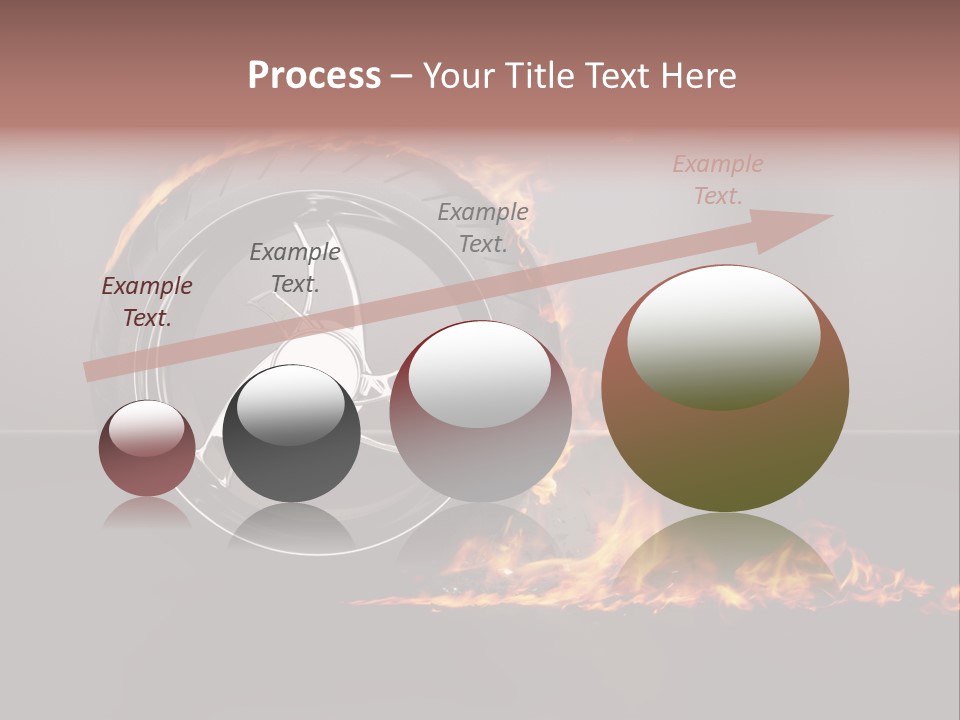 Top Fuel Motion Smoke PowerPoint Template
