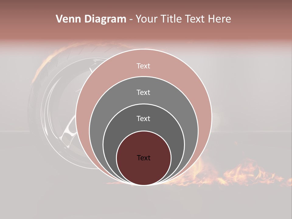 Top Fuel Motion Smoke PowerPoint Template
