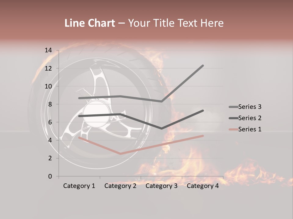Top Fuel Motion Smoke PowerPoint Template