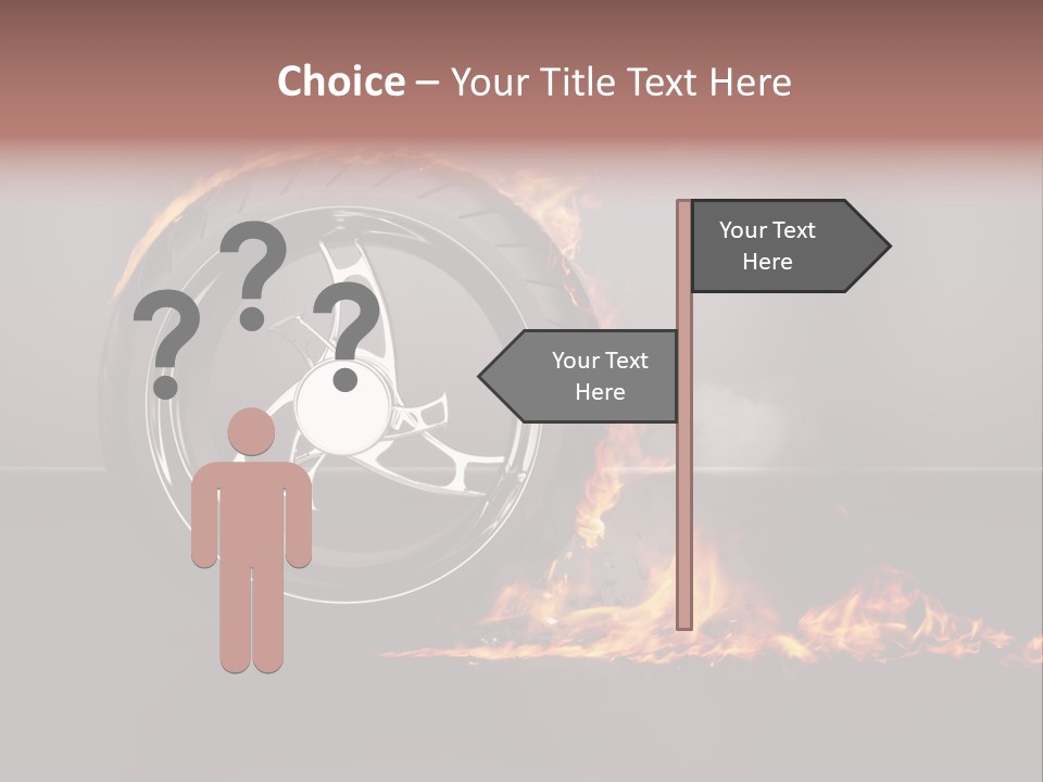 Top Fuel Motion Smoke PowerPoint Template
