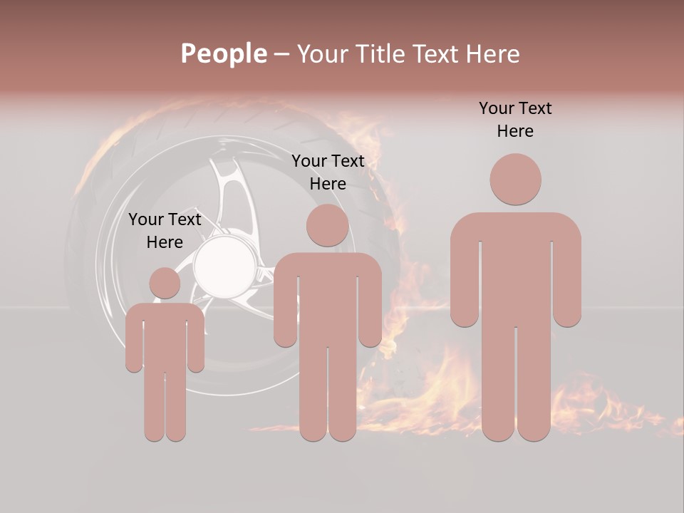 Top Fuel Motion Smoke PowerPoint Template