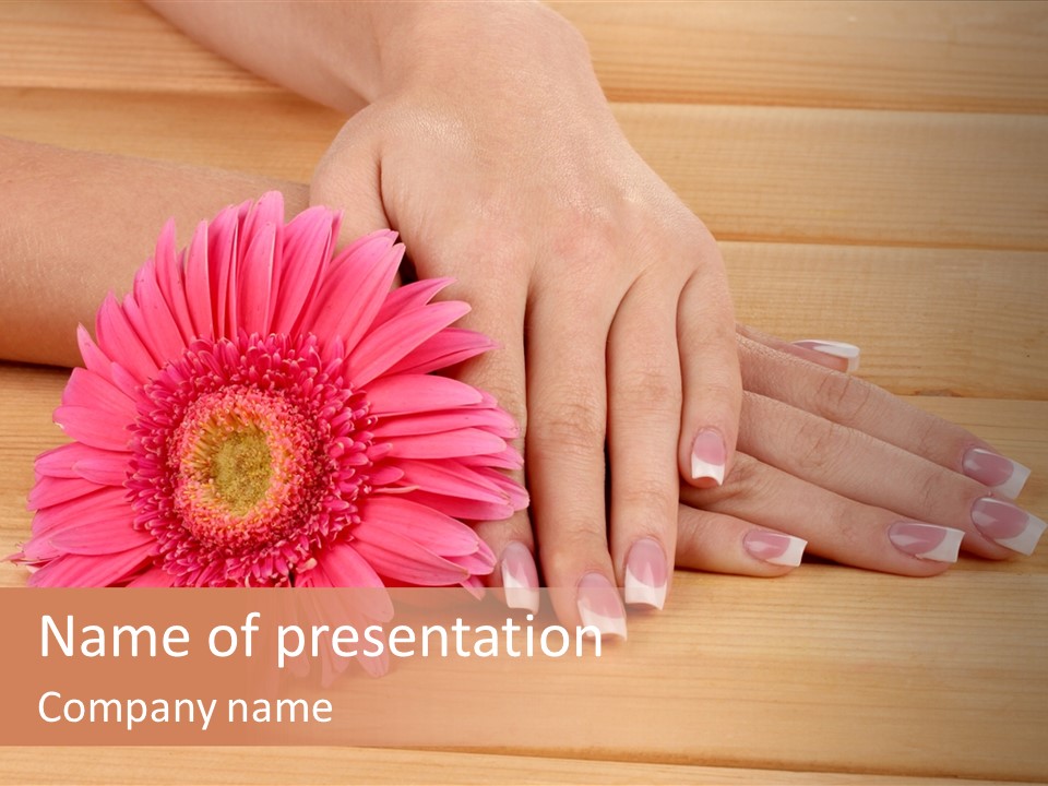 Fresh Forefinger Aroma PowerPoint Template