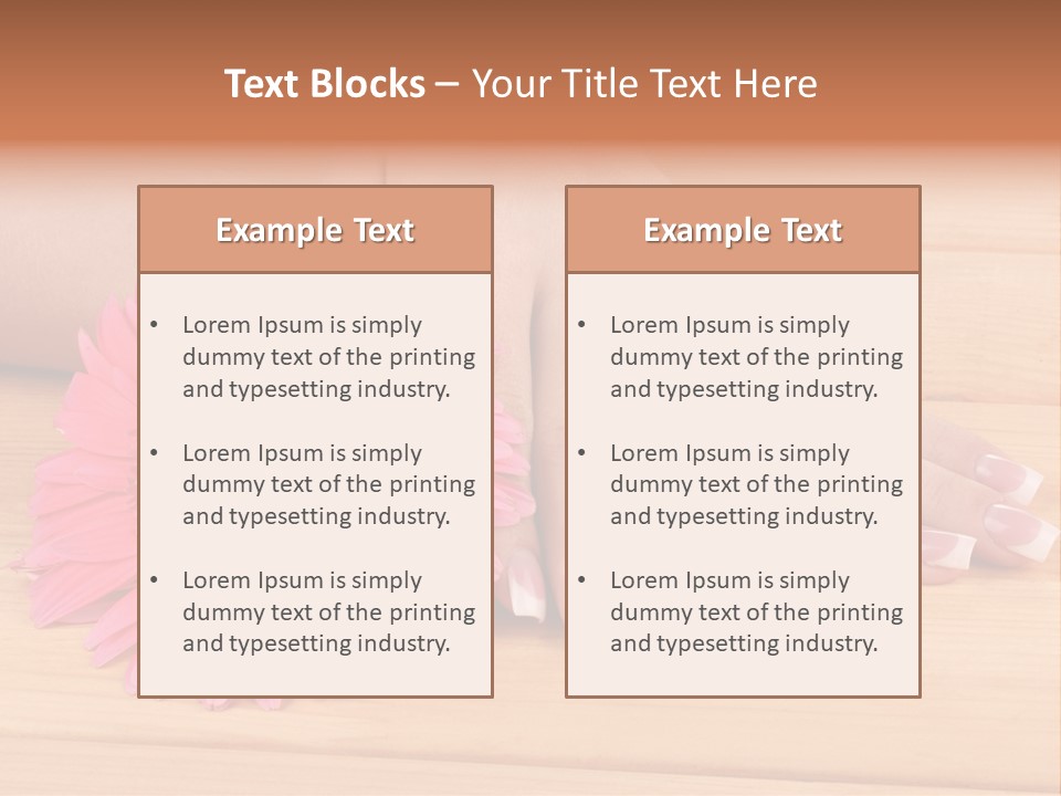 Fresh Forefinger Aroma PowerPoint Template