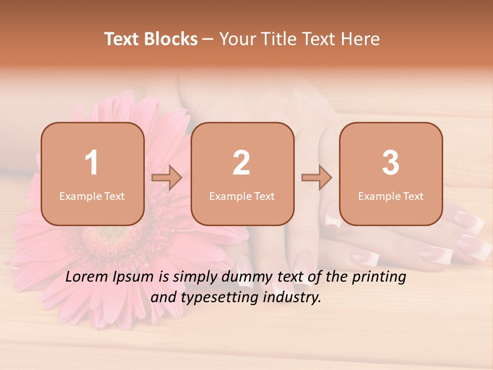 Fresh Forefinger Aroma PowerPoint Template