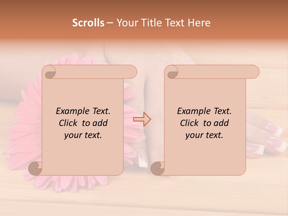 Fresh Forefinger Aroma PowerPoint Template