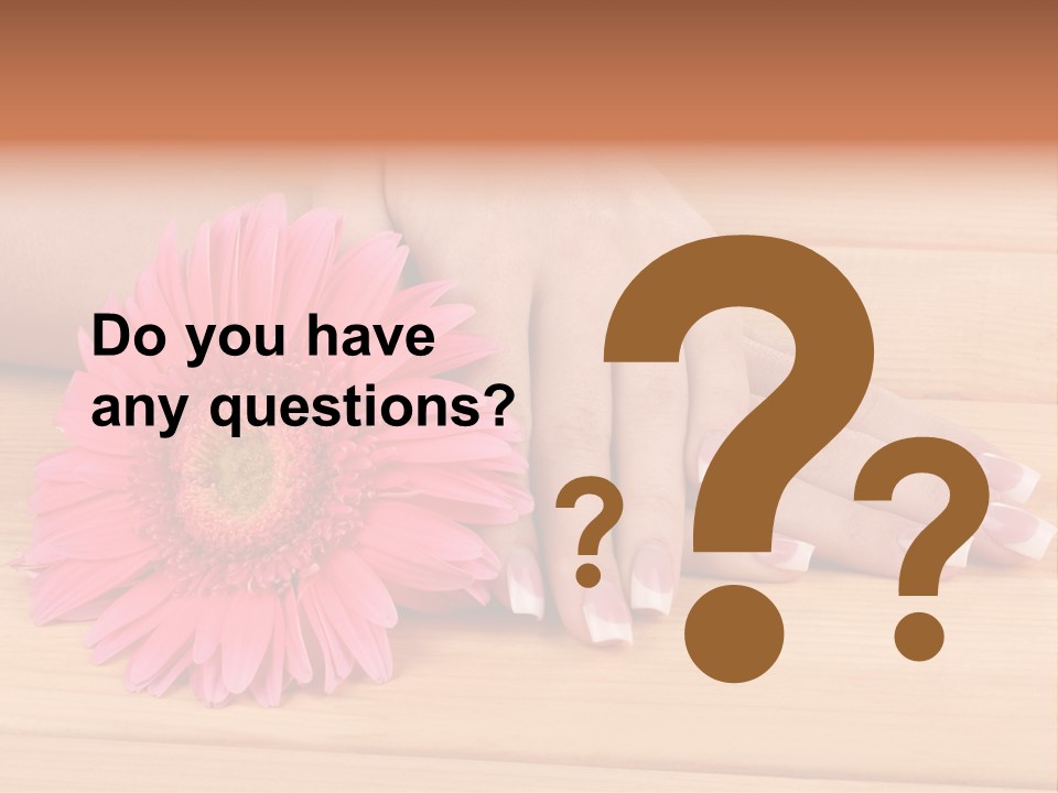 Fresh Forefinger Aroma PowerPoint Template