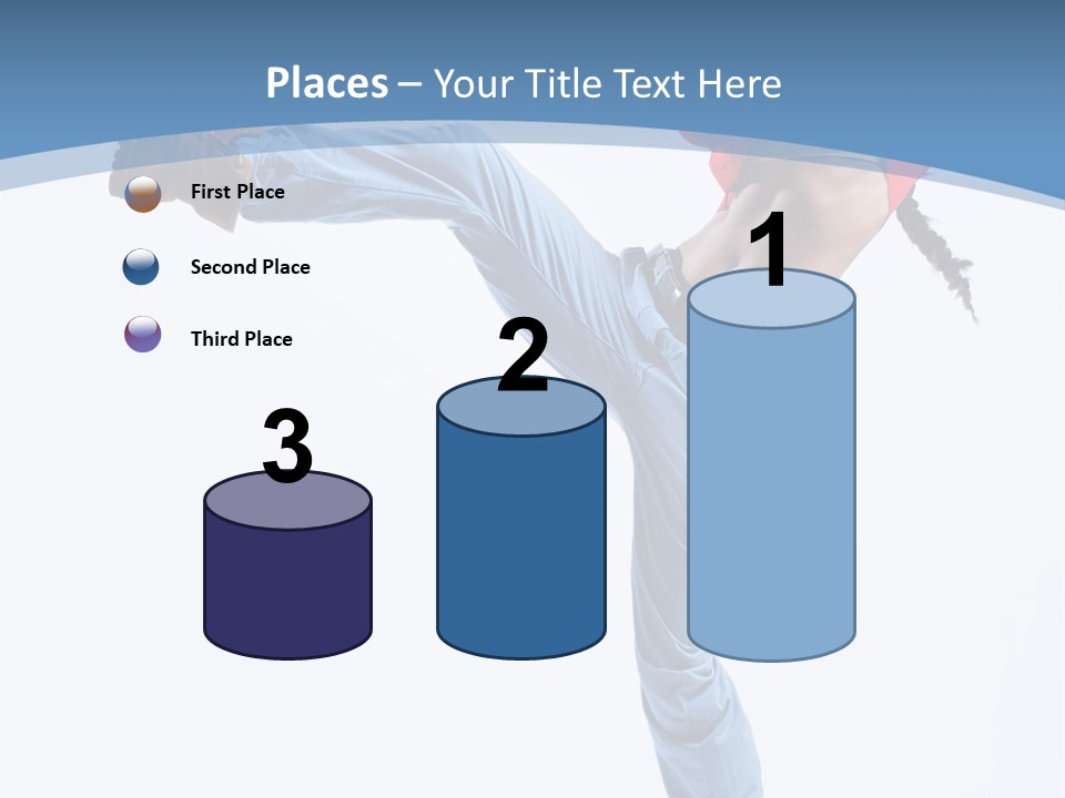 Style Jump Flexibility PowerPoint Template