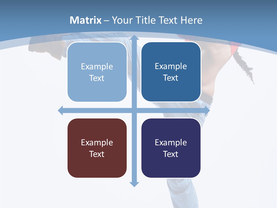 Style Jump Flexibility PowerPoint Template