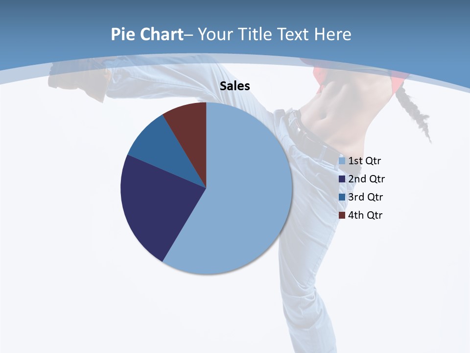 Style Jump Flexibility PowerPoint Template