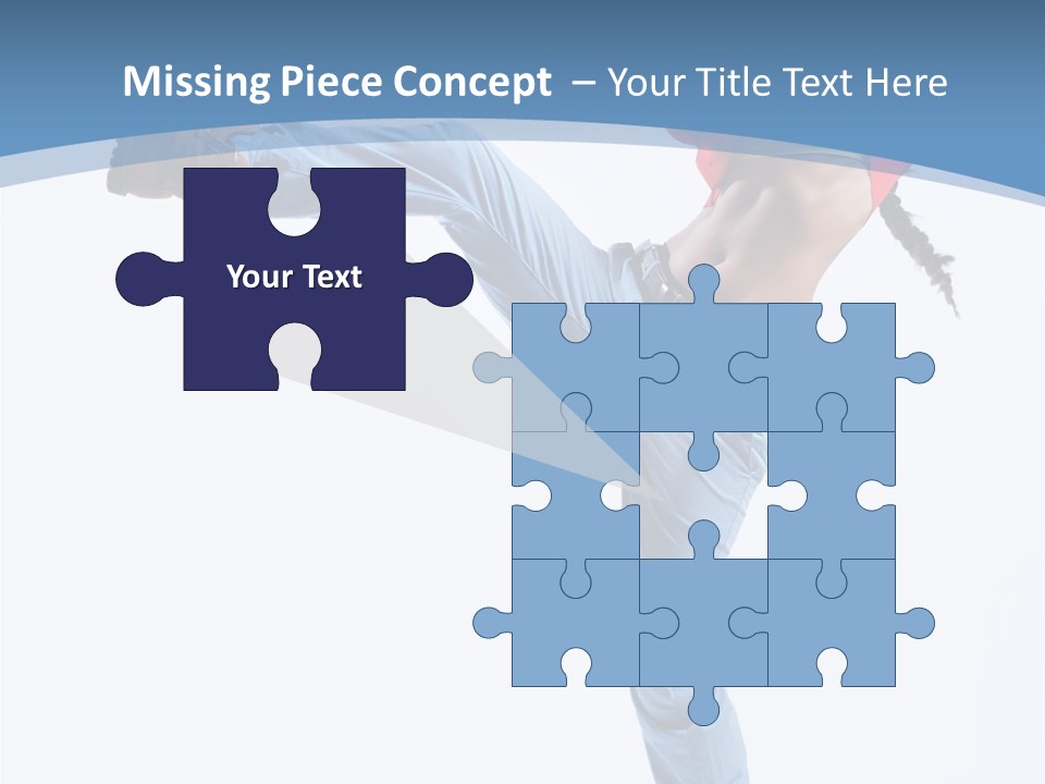 Style Jump Flexibility PowerPoint Template