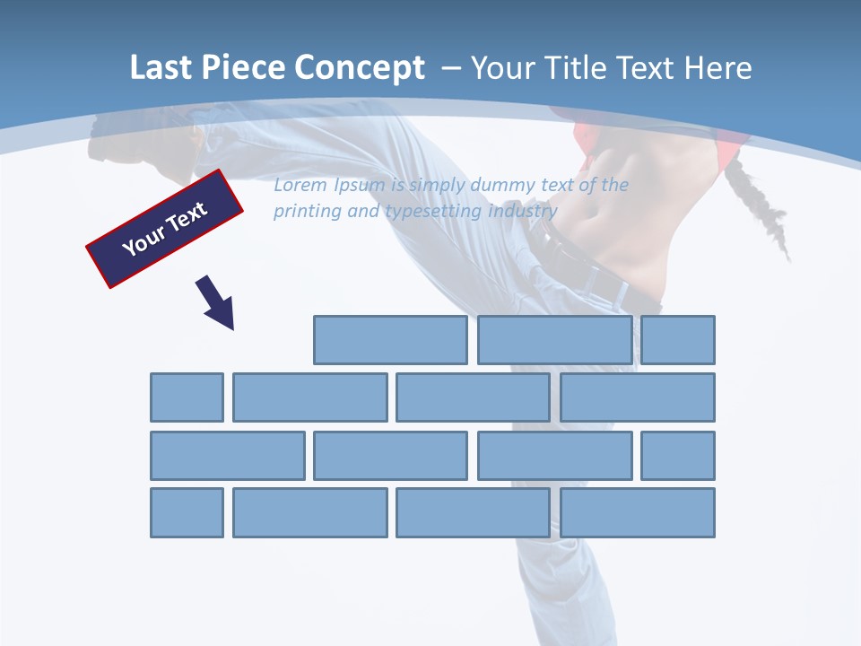 Style Jump Flexibility PowerPoint Template