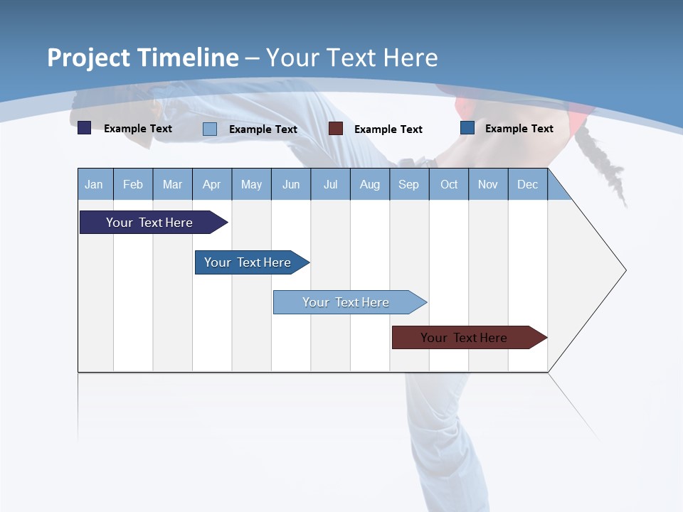 Style Jump Flexibility PowerPoint Template