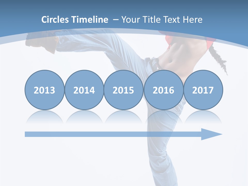 Style Jump Flexibility PowerPoint Template