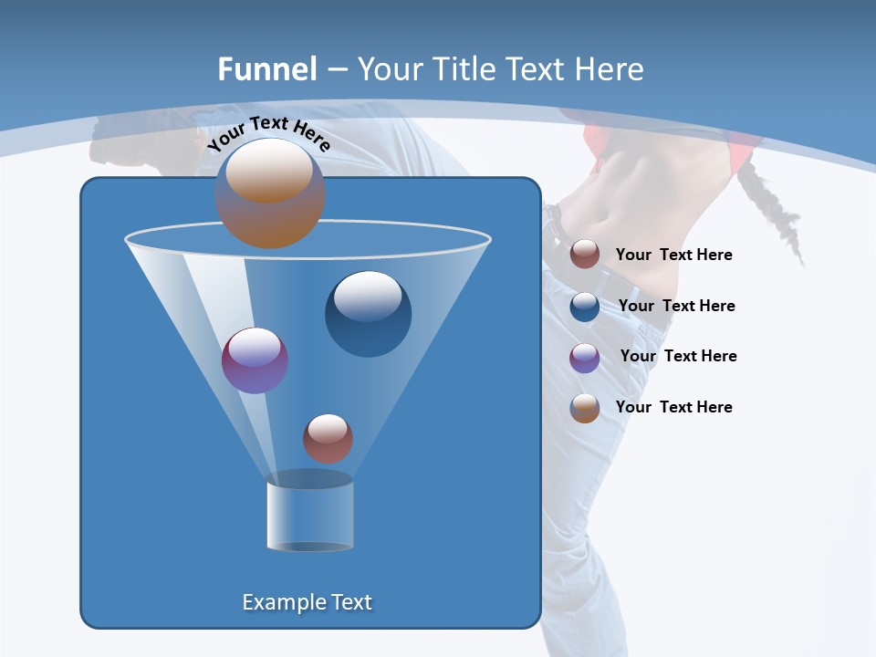 Style Jump Flexibility PowerPoint Template
