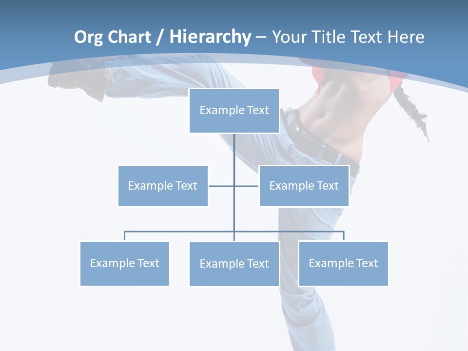Style Jump Flexibility PowerPoint Template