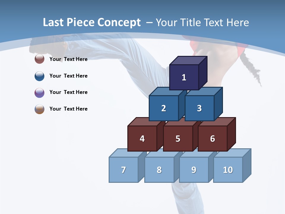 Style Jump Flexibility PowerPoint Template