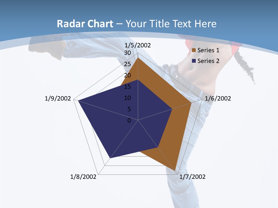 Style Jump Flexibility PowerPoint Template
