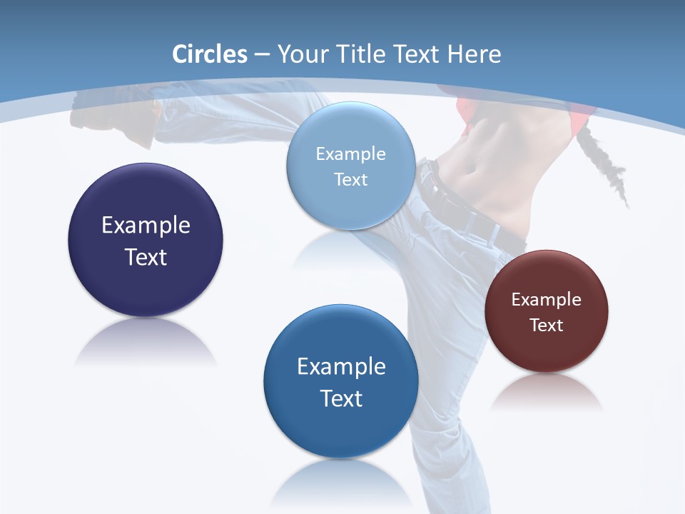 Style Jump Flexibility PowerPoint Template