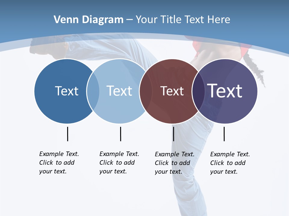 Style Jump Flexibility PowerPoint Template