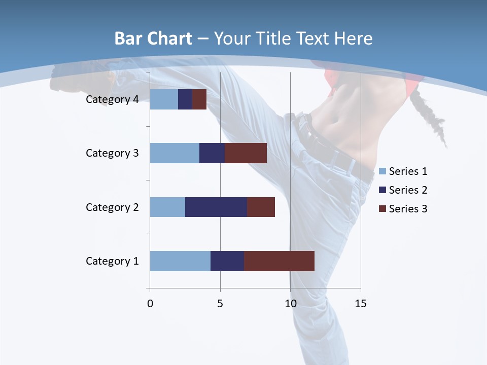 Style Jump Flexibility PowerPoint Template