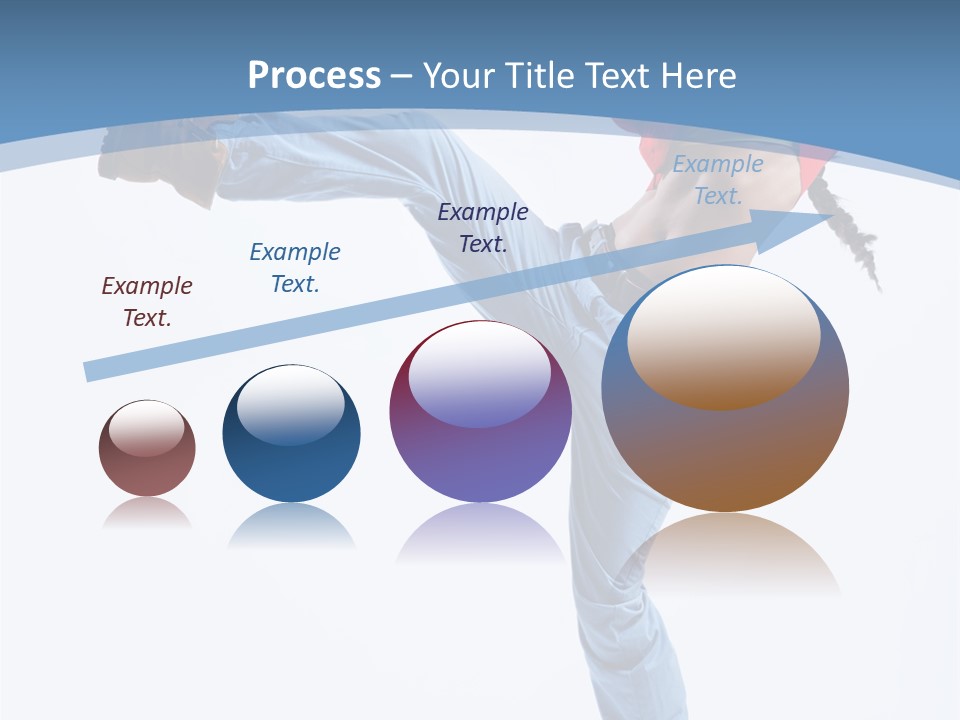 Style Jump Flexibility PowerPoint Template