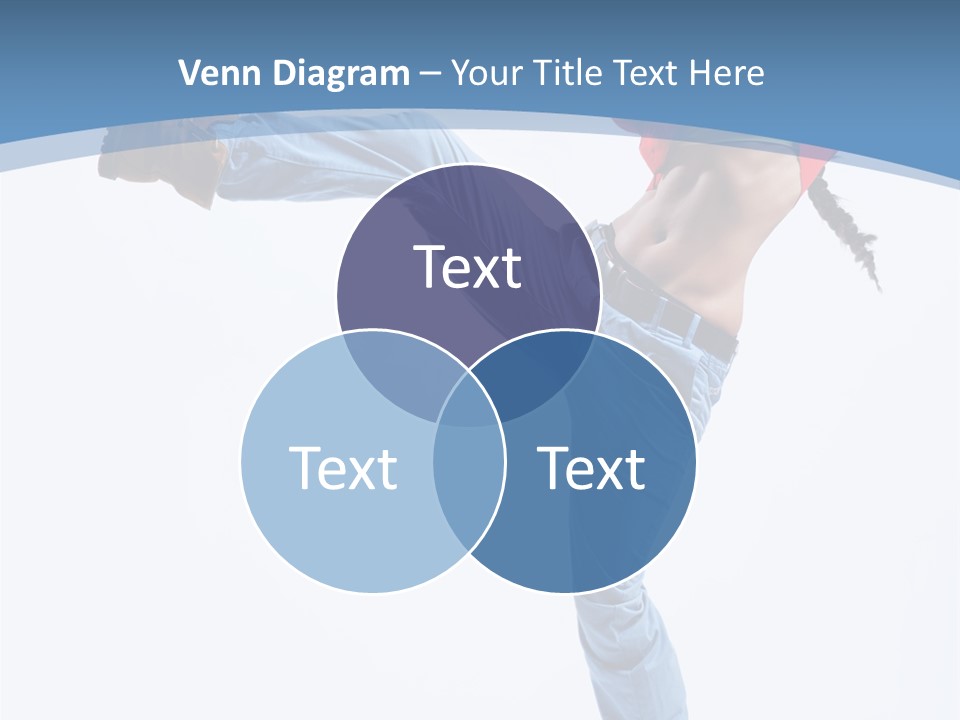 Style Jump Flexibility PowerPoint Template