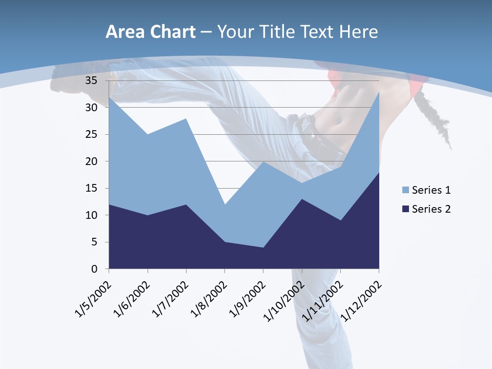 Style Jump Flexibility PowerPoint Template