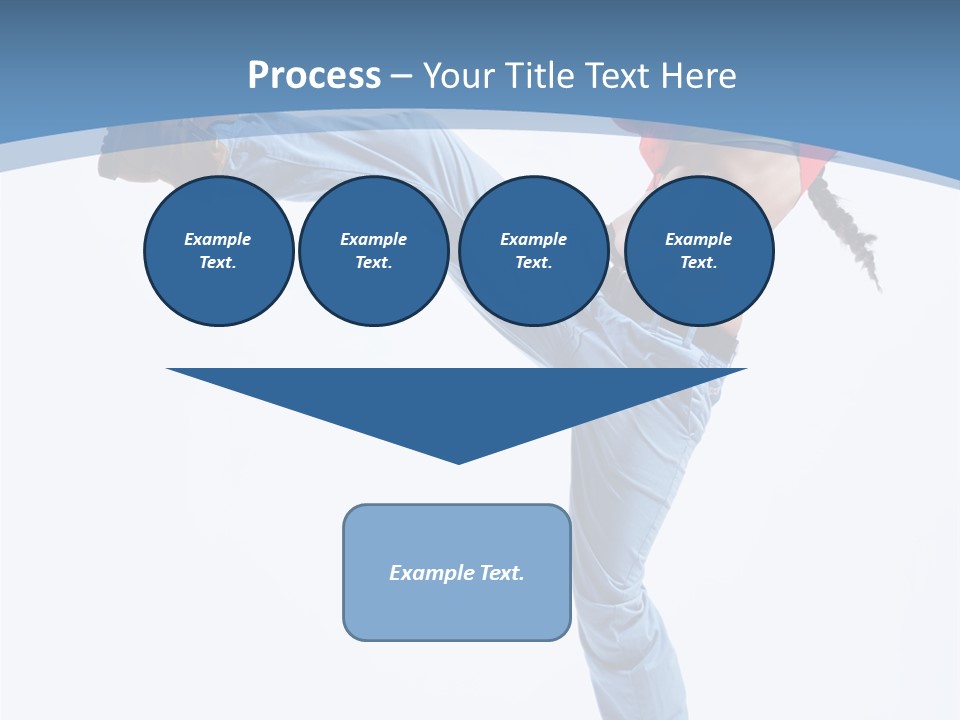 Style Jump Flexibility PowerPoint Template