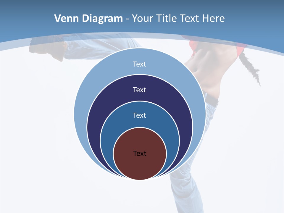 Style Jump Flexibility PowerPoint Template