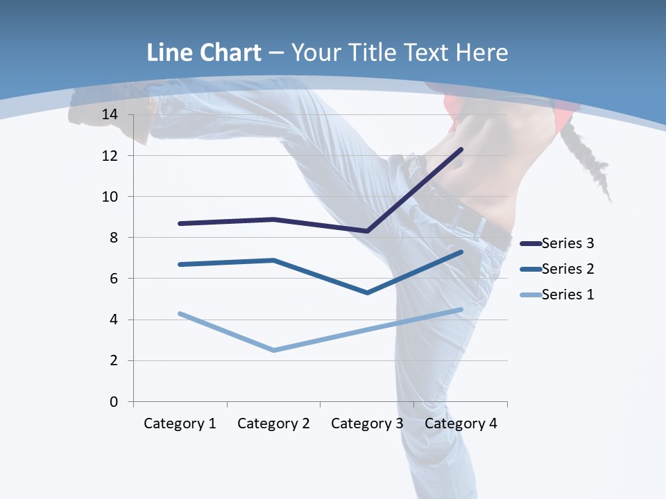 Style Jump Flexibility PowerPoint Template