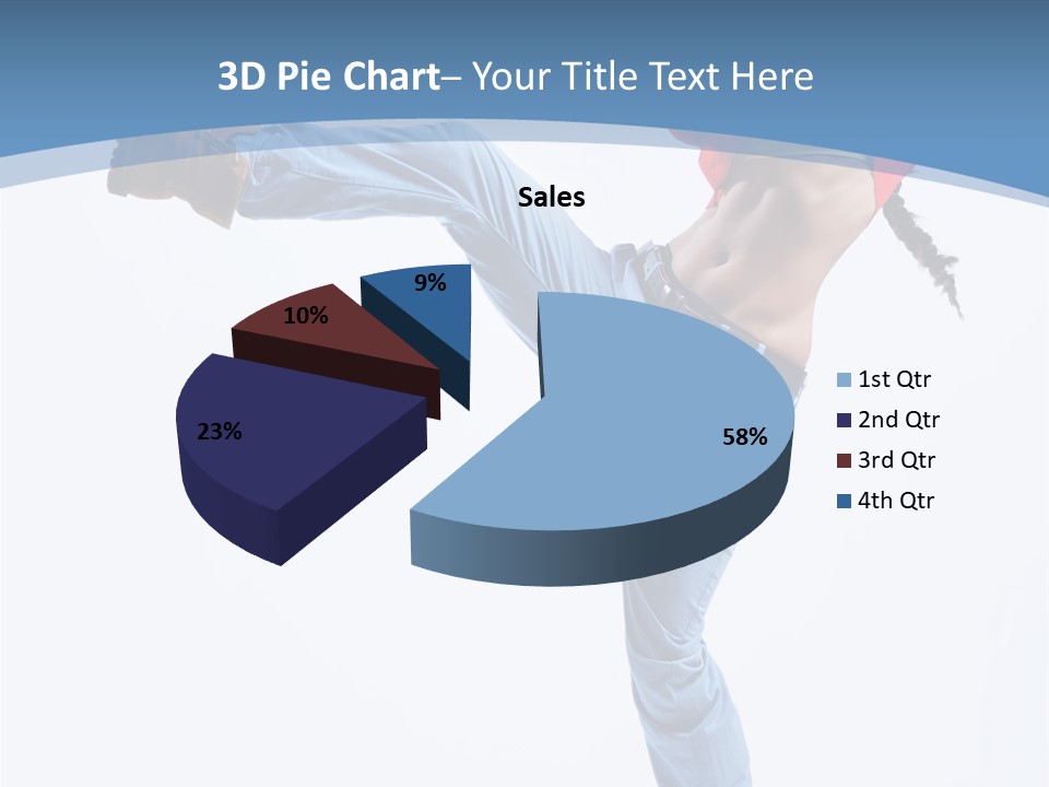 Style Jump Flexibility PowerPoint Template