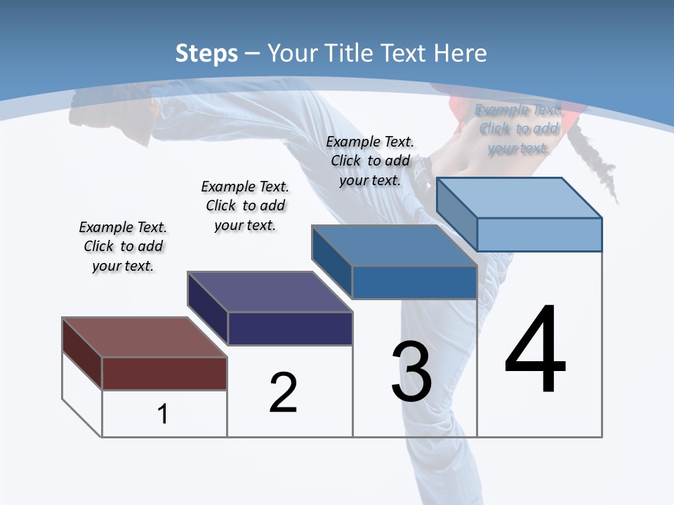 Style Jump Flexibility PowerPoint Template