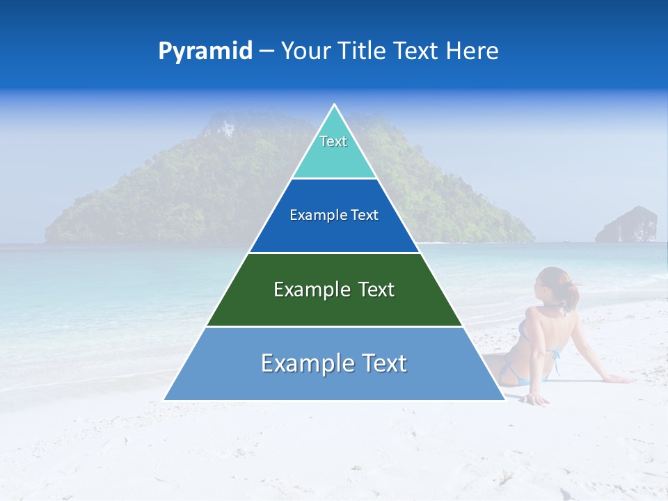 Beach Health Travel PowerPoint Template