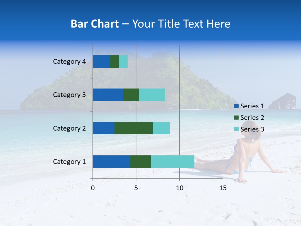 Beach Health Travel PowerPoint Template