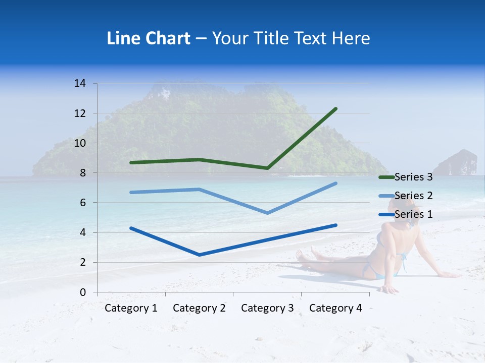 Beach Health Travel PowerPoint Template