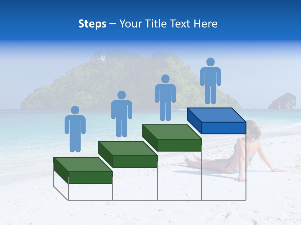 Beach Health Travel PowerPoint Template