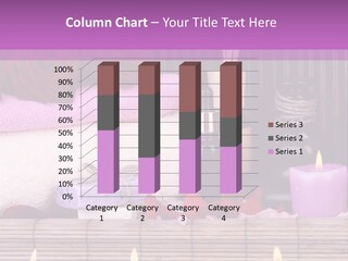 Purple Bamboo Peeling PowerPoint Template