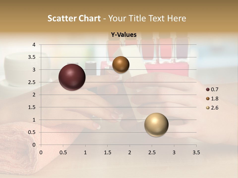 Paint Pampering Closeup PowerPoint Template