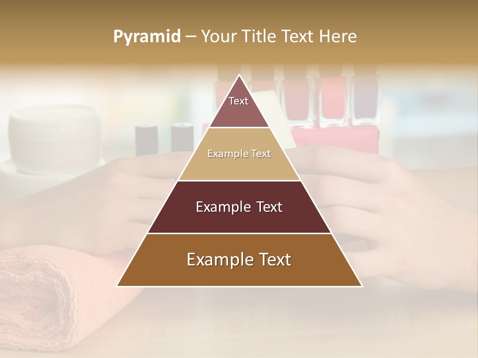 Paint Pampering Closeup PowerPoint Template