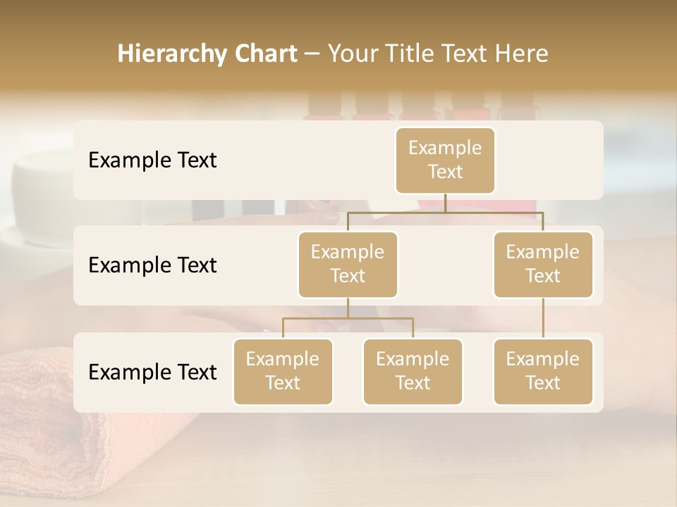 Paint Pampering Closeup PowerPoint Template